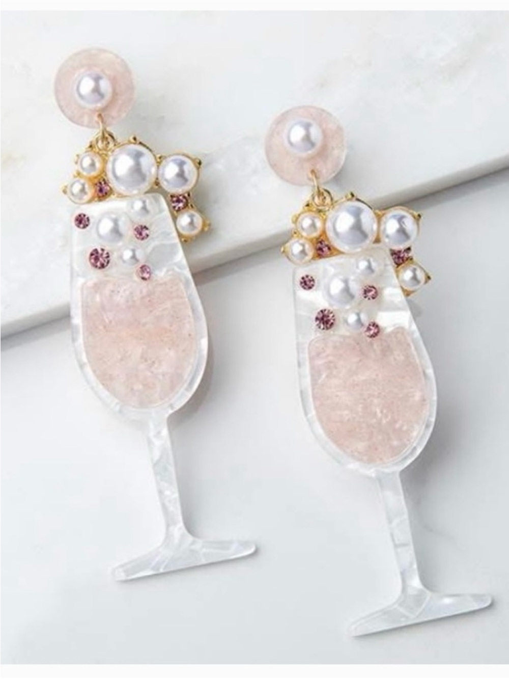 Plunder Sparkling Champagne Flute
Drop Earrings